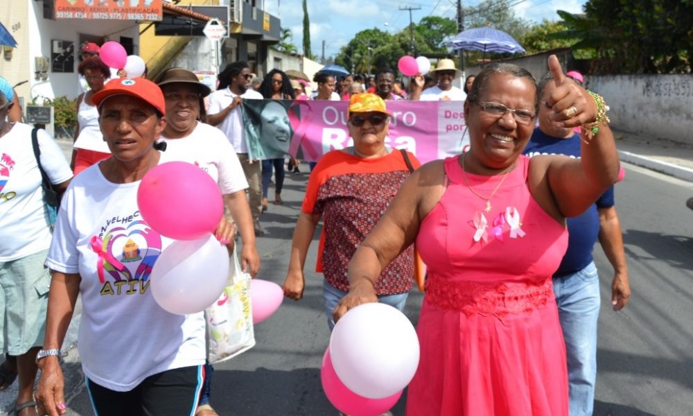 Dias d'Ávila: caminhada busca conscientizar mulheres sobre prevenção do câncer de mama