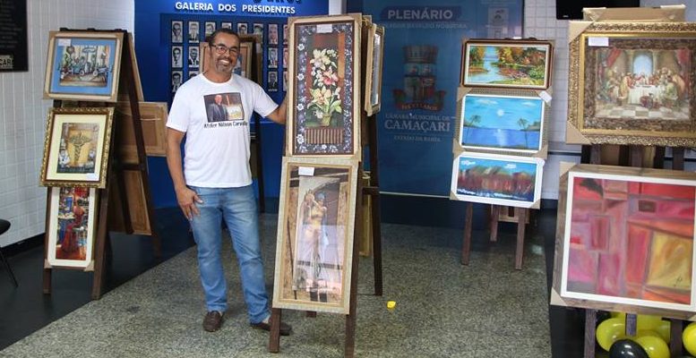 Cidade do Saber recebe acervo de artes plásticas do artista Nilson Carvalho