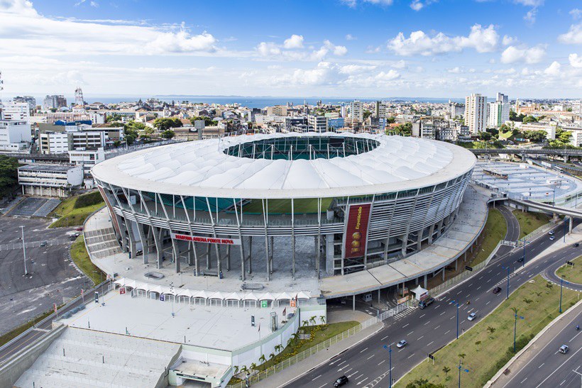 Arena Fonte Nova será sede de cinco jogos da Copa América