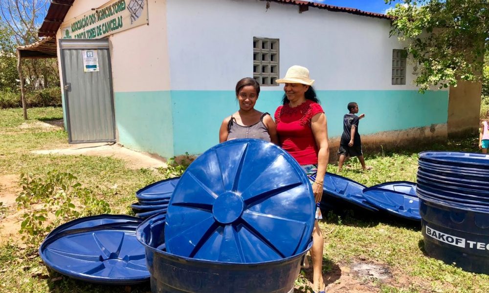 Monte Gordo: zona rural é beneficiada com 58 caixas-d'água
