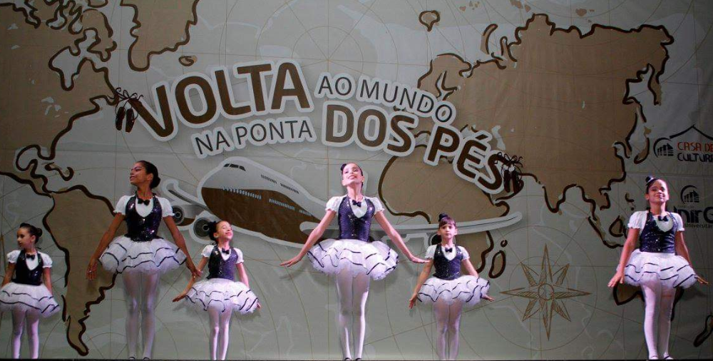 Espetáculo de dança “Volta ao Mundo na Ponta dos Pés” será apresentado no TCS