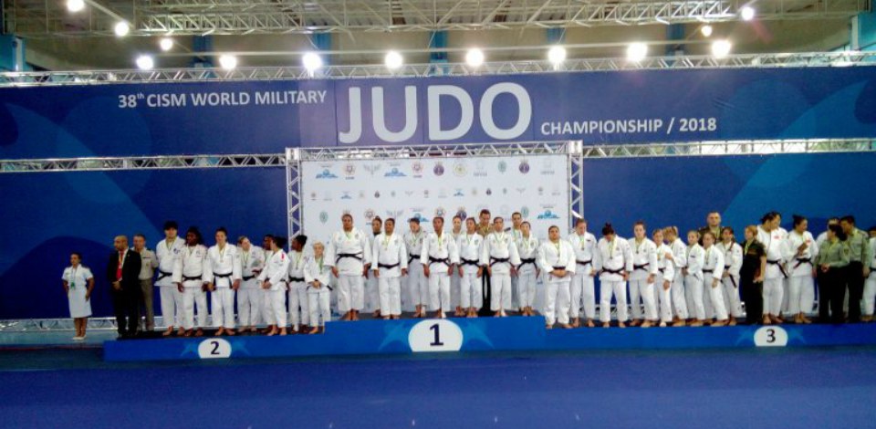 Brasil vence Campeonato Mundial Militar de Judô