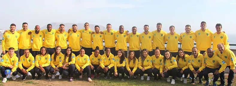 Atletas camaçarienses participam da Copa do Mundo de Fut7 em Curitiba