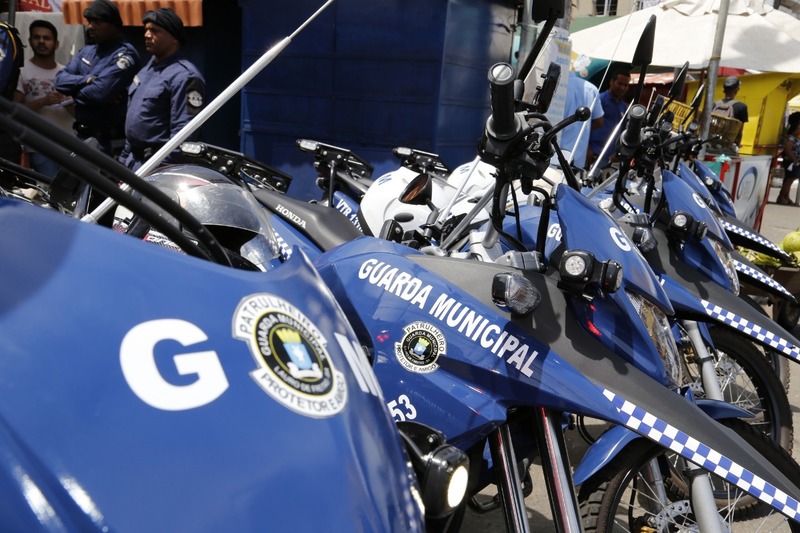 Operação Verão: motocicletas entregues à Guarda Municipal de Lauro de Freitas devem reforçar segurança nas praias