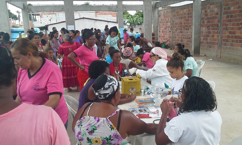 Impacto Social oferta serviços de saúde e estéticos gratuitos no Burissatuba