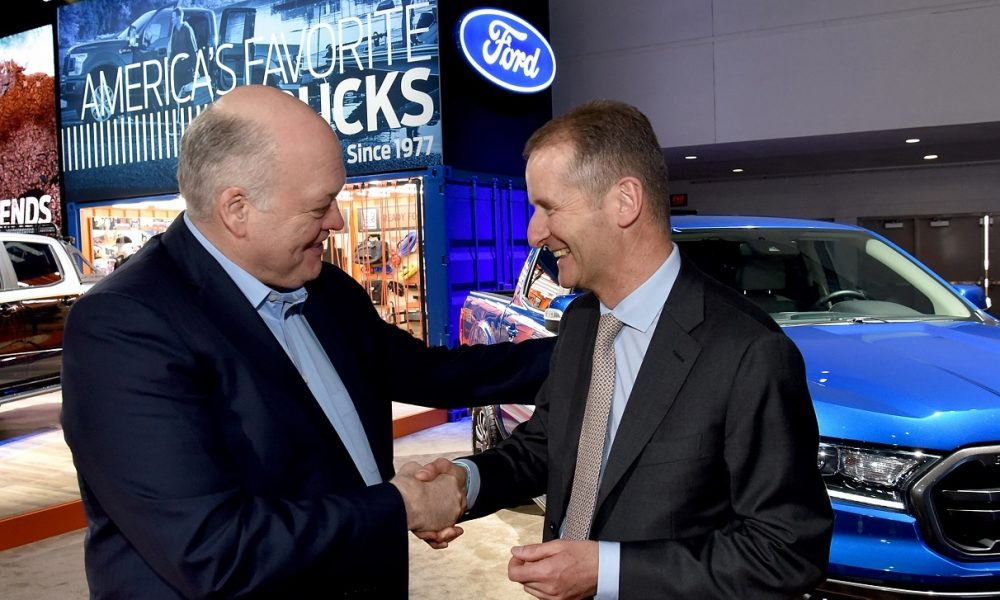 Volkswagen e Ford firmam aliança global