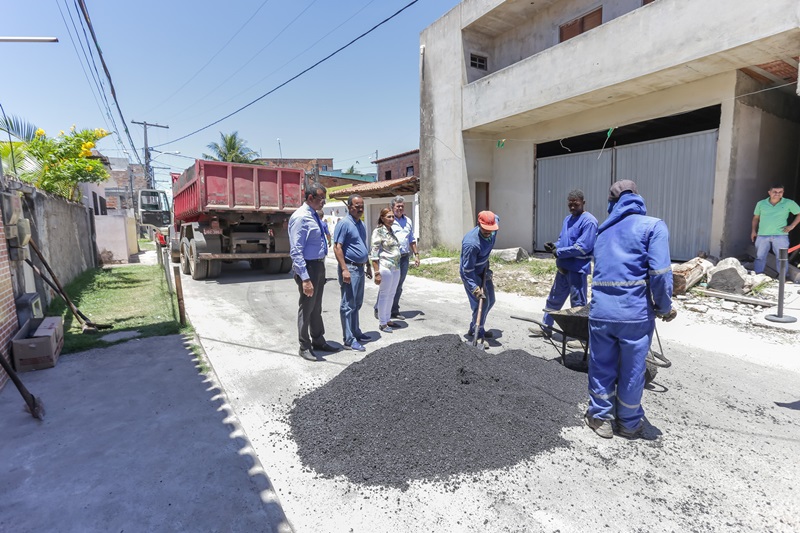 Obras de pavimentação asfáltica em Vila de Abrantes devem chegar a R$ 900 mil