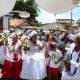 Baianas, grupos culturais e charangas animam a lavagem de Barra do Pojuca