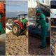 Camaçari: operação especial garante praias limpas