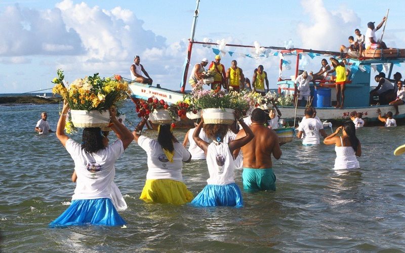 Dia de Iemanjá terá celebrações em Arembepe, Jauá e Itacimirim
