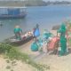 Sesp recolhe meia tonelada de lixo na praia de Barra do Jacuípe