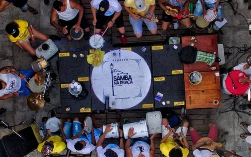 Edição especial do Samba na Praça comemora um ano do projeto
