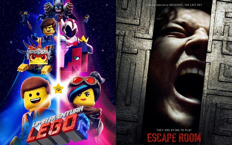 Cinema: “Uma Aventura Lego 2” e “Escape Room” são as estreias da semana