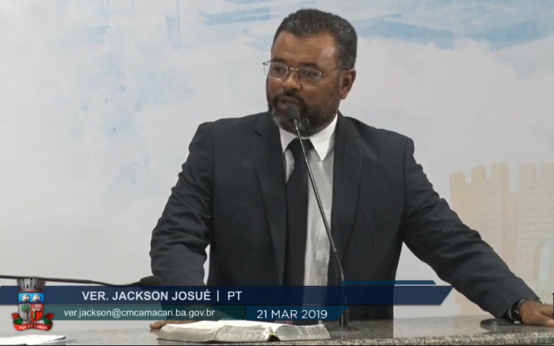 Vereador Jackson Josué pede criação de Secretaria Municipal de Segurança Pública