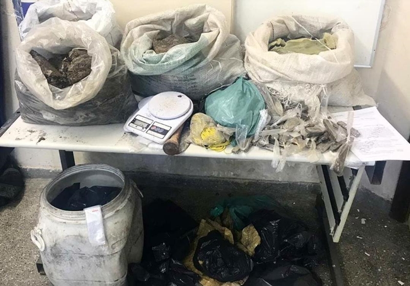 Ação policial localiza 60 kg de maconha enterrados em Vila de Abrantes
