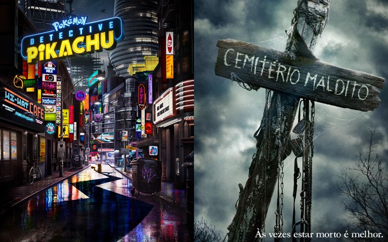 Cinema: ‘Detetive Pikachu’ e ‘Cemitério Maldito’ são as estreias da semana