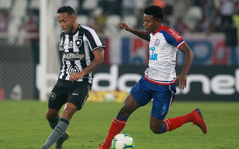 Fora de casa, Bahia sofre primeira derrota contra o Botafogo