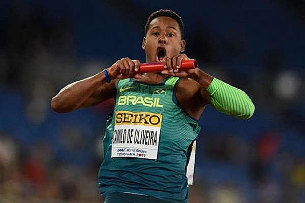 Brasil é campeão mundial do revezamento 4x100 m