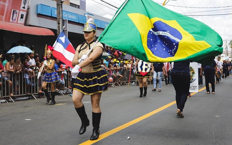 Camaçari celebra a Independência do Brasil com desfiles cívicos na Gleba E e Parafuso neste sábado