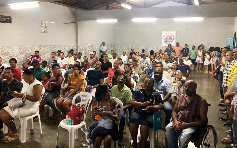 Fabio Lima inicia elaboração do 'plano de governo com o povo' em Vila de Abrantes