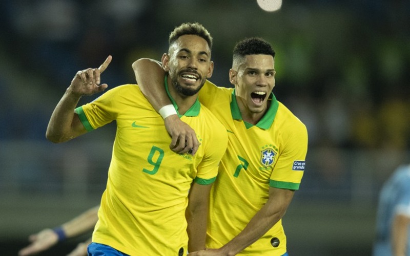 Brasil vence Uruguai e lidera Torneio Pré-Olímpico