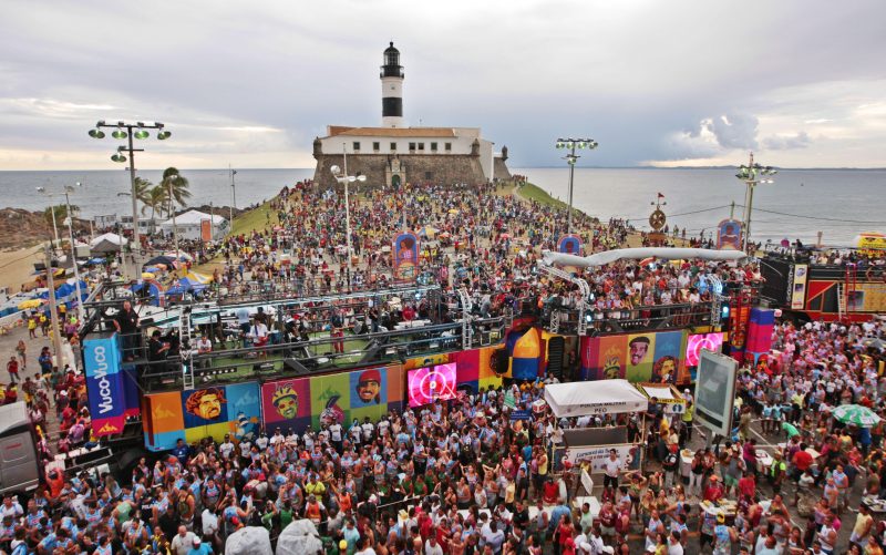 Cerca de 2,3 milhões de pessoas visitaram a Bahia no Carnaval