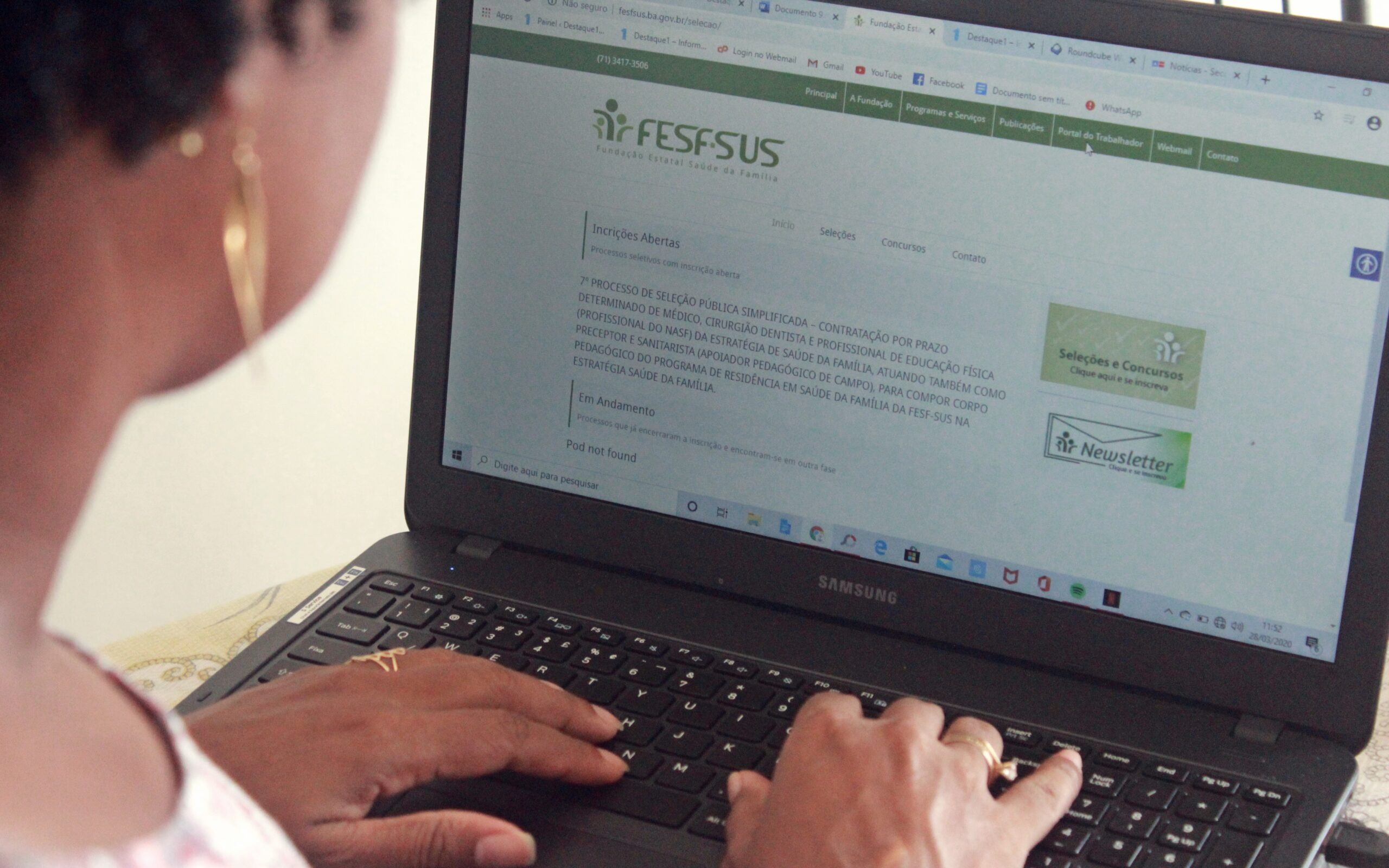 Fesf-Sus realiza processo seletivo para profissionais de saúde em Camaçari; salários chegam a R$ 11,5 mil