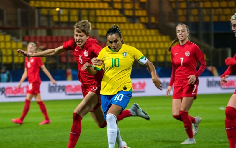 Seleção Feminina se despede do Torneio Internacional da França em empate contra o Canadá