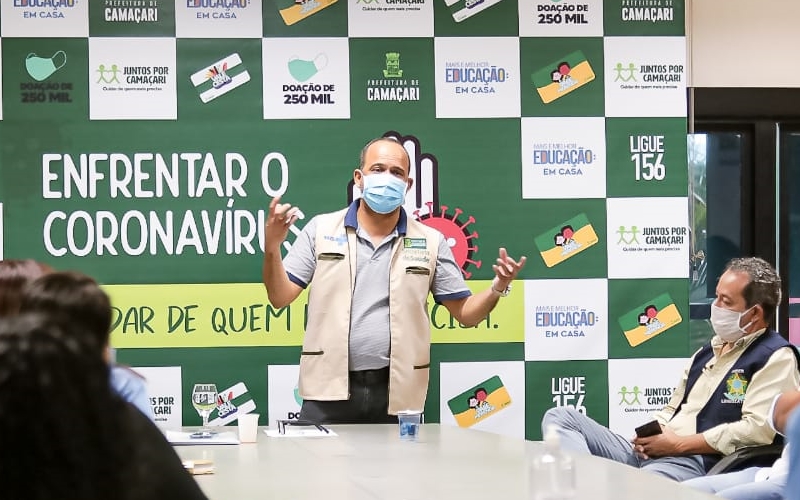 Elinaldo pretende ampliar leitos de enfrentamento ao coronavírus em Camaçari