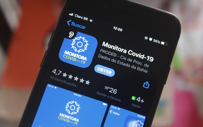 Aplicativo baiano que monitora suspeita de coronavírus já está disponível para iOS