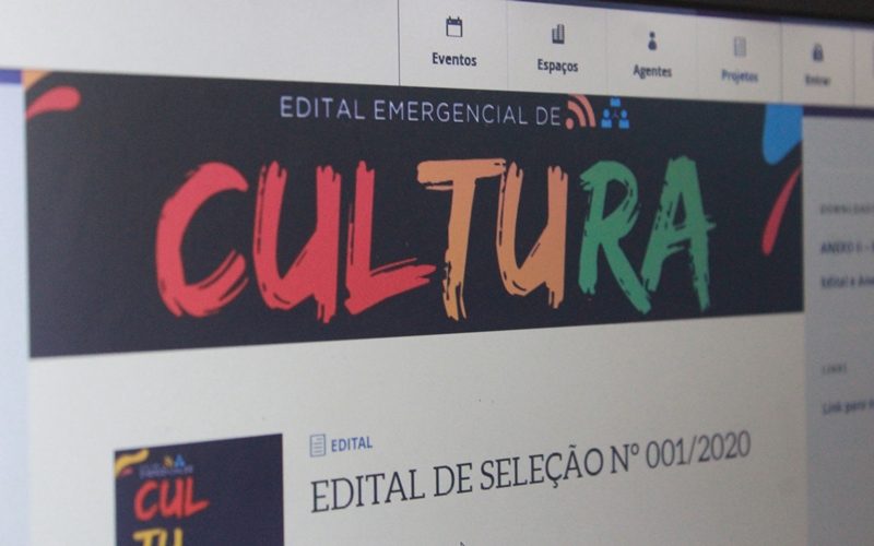 Resultado preliminar do Edital Emergencial de Cultura será divulgado dia 12