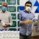 Coronavírus: governo municipal recebe doações de álcool gel e máscaras