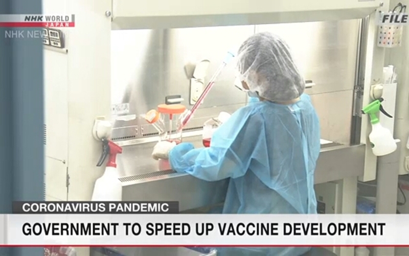 Japão quer começar a vacinar contra coronavírus no primeiro semestre de 2021