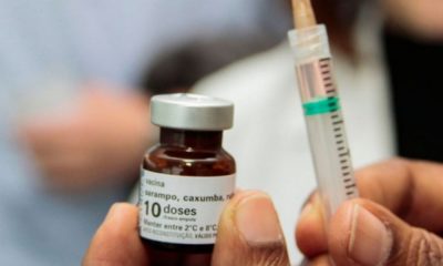 Campanha de vacinação contra o sarampo é prorrogada até dia 31 de agosto