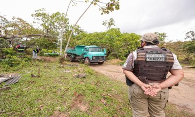 Nova Vitória: Suofis flagra crime ambiental no Morro da Manteiga