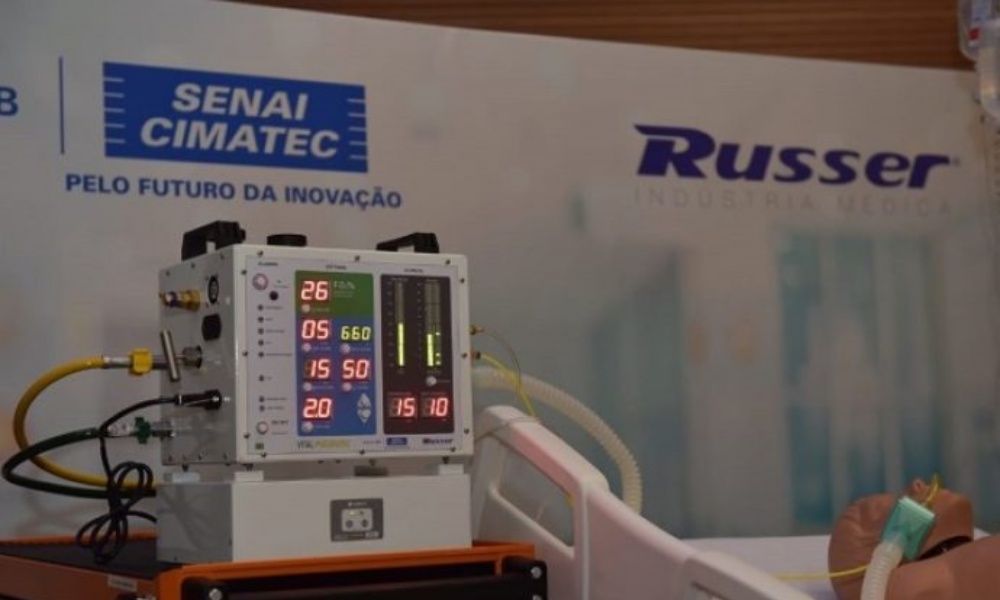 Após parceria com Senai Cimatec, ventilador pulmonar da Nasa será produzido no Brasil