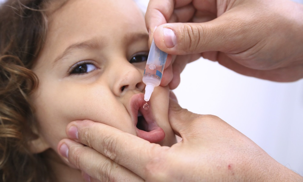 Apenas 38,47% das crianças foram vacinadas contra poliomielite em Camaçari