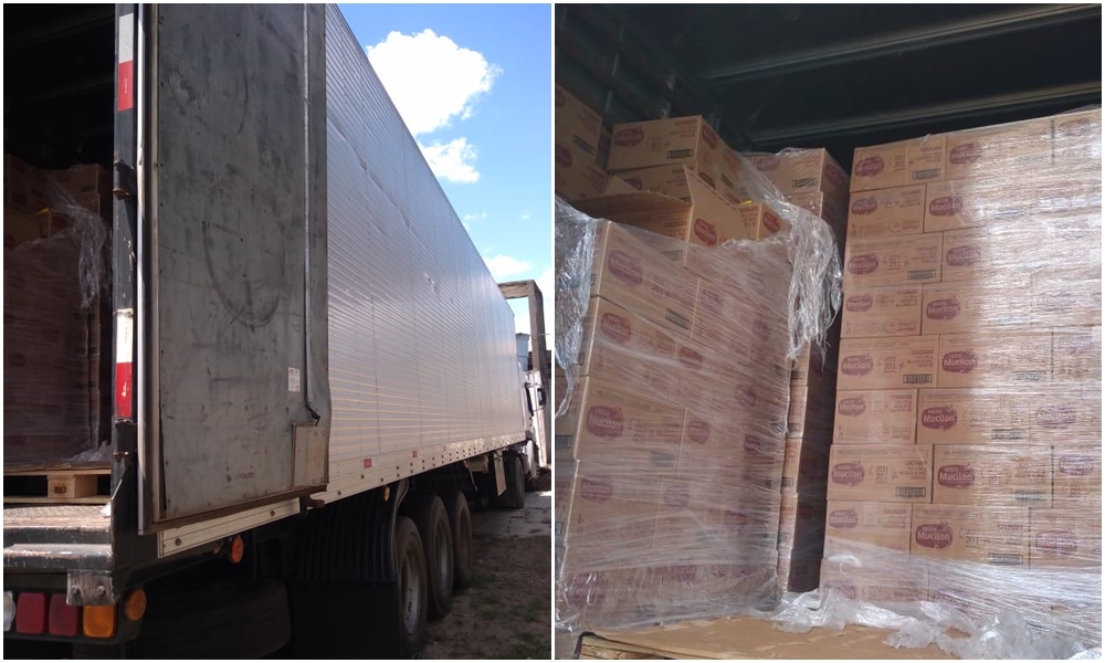 Dias d’Ávila: 36ª CIPM recupera carga roubada da Nestlé avaliada em R$ 319 mil