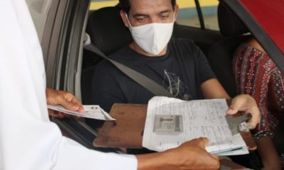 Detran inicia drive-thru para entrega de CNH em Lauro de Freitas