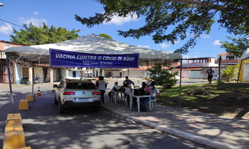 Dias d’Ávila inicia vacinação contra Covid-19 em idosos com idade a partir de 69 anos nesta sexta