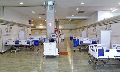 Mais 10 leitos de UTI são abertos no hospital de campanha na Arena Fonte Nova