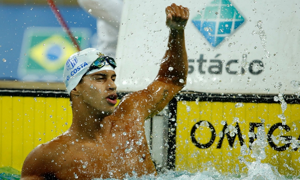 Brasil consegue mais três índices para a natação em Tóquio