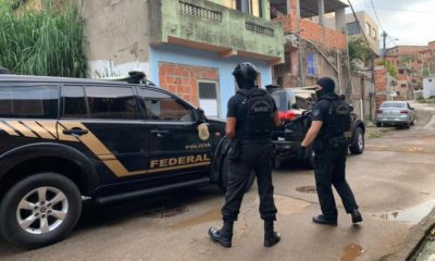 PF cumpre mandados em Salvador, Dias d’Ávila, Simões Filho e Barreiras em operação contra tráfico internacional de drogas
