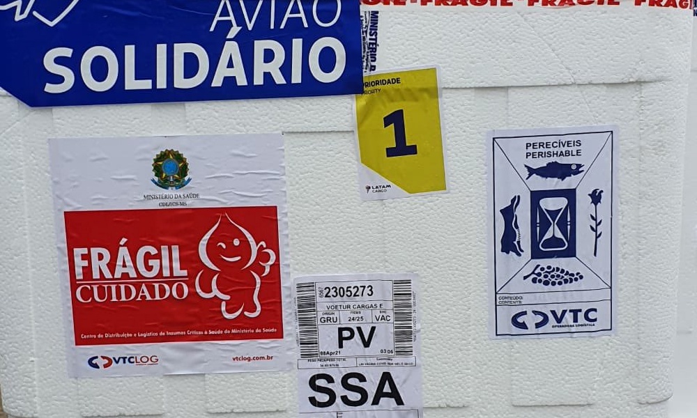 Após atrasar envio de vacinas para a Bahia, Ministério da Saúde informa distribuição de novo lote para esta sexta-feira