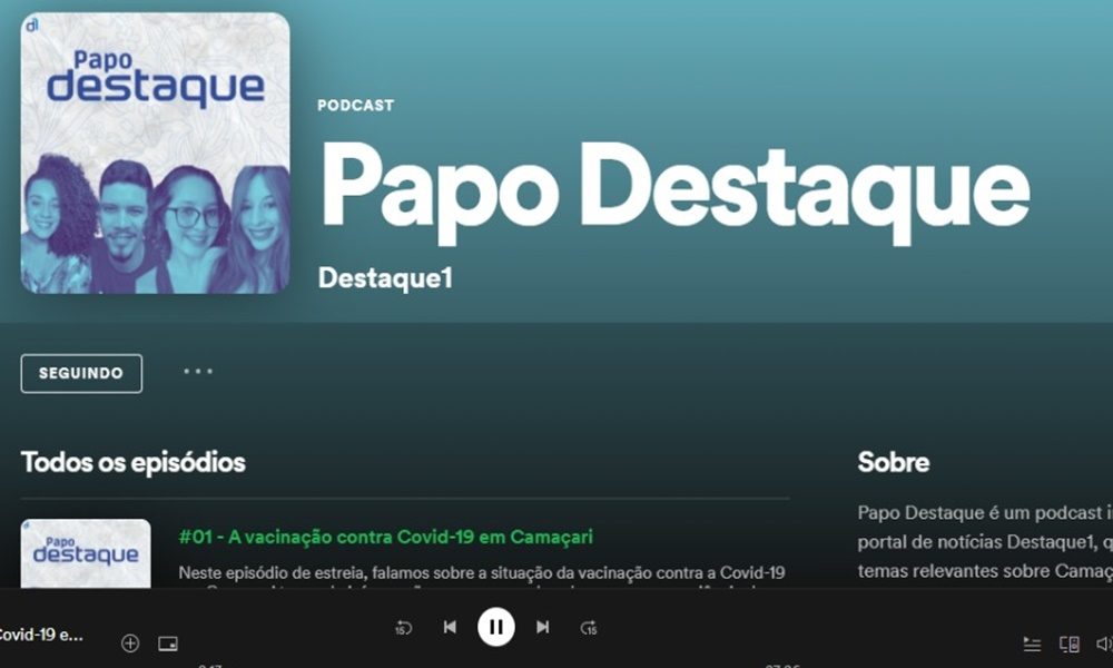 Papo Destaque: Destaque1 lança podcast; primeiro episódio já está no ar