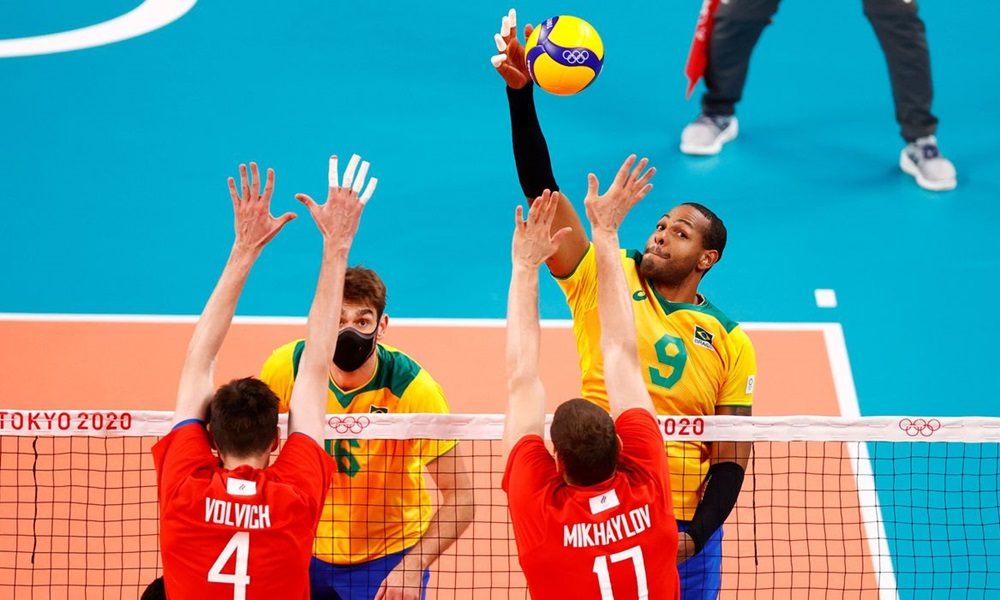 Jogos: Brasil perde para o Comitê Russo no vôlei masculino