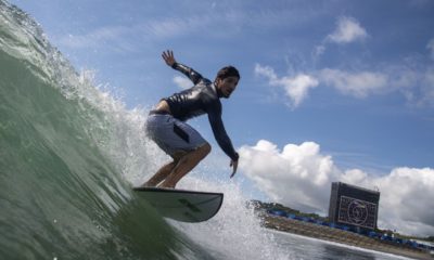 Tóquio: alerta de tufão deixa surfistas animados com ondas mais altas