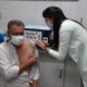 Rui Costa recebe segunda dose da vacina contra Covid-19