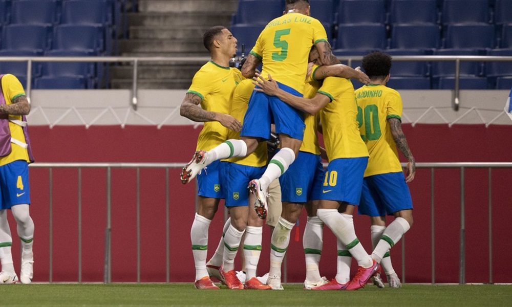 Olimpíadas: Brasil vence Egito e vai à semifinal do futebol masculino