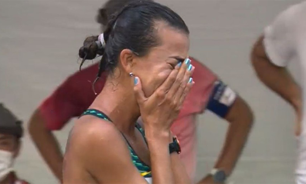 Erica Sena é punida na disputa da medalha de bronze na marcha atlética